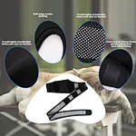Rear leg brace for dogs